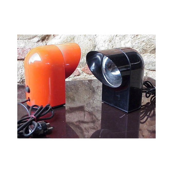 Image 1 of Paar Vintage Schreibtischlampe Lumen form Oliver von Paolo Piva 1960