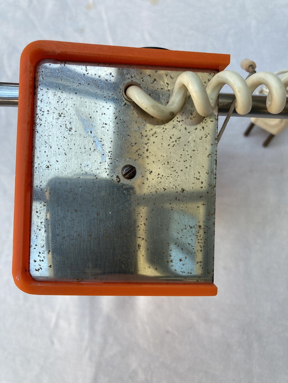 Image 1 of Schreibtischlampe, Orange Space Age Verstellbare Höhe