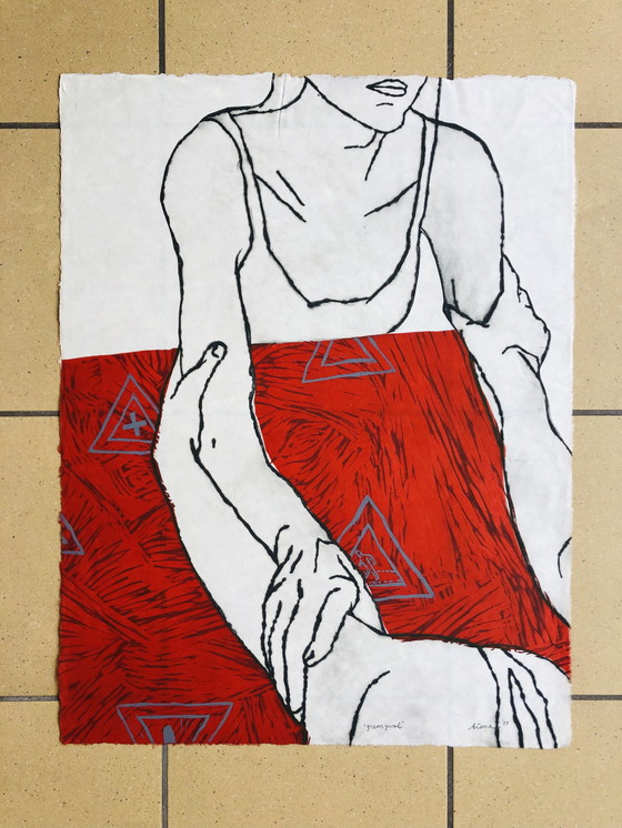 Image 1 of Aisma – Radierung mit gemischten Techniken – 1999