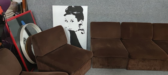 Image 1 of Wohnlandschaft Sofa Sesssel Mid Century 60Er Danish Design Vintage Retro 60S