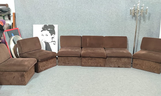 Image 1 of Wohnlandschaft Sofa Sesssel Mid Century 60Er Danish Design Vintage Retro 60S