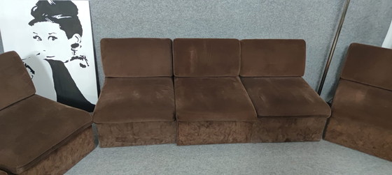 Image 1 of Wohnlandschaft Sofa Sesssel Mid Century 60Er Danish Design Vintage Retro 60S