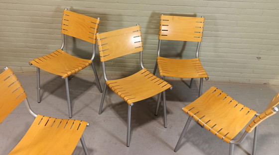 Image 1 of 5 Ruud Jan Kolkke Stoelen, Harvink 