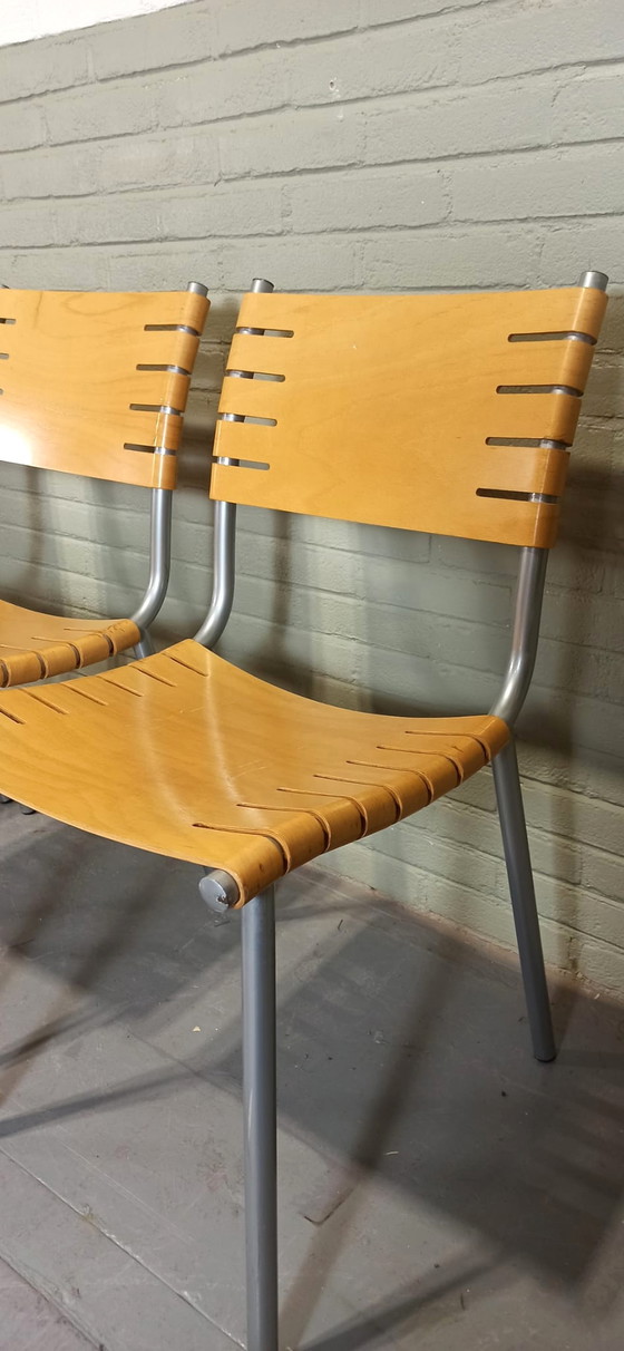 Image 1 of 5 Ruud Jan Kolkke Stoelen, Harvink 
