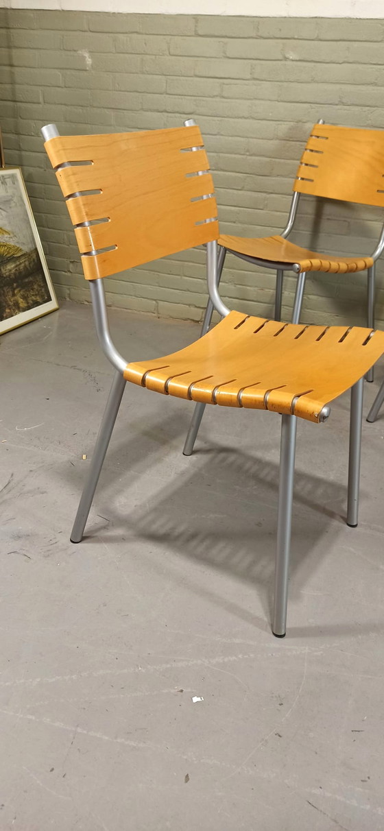 Image 1 of 5 Ruud Jan Kolkke Stoelen, Harvink 