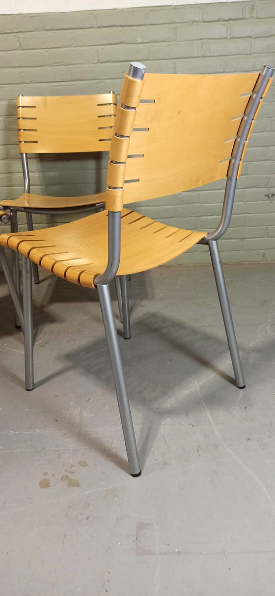 Image 1 of 5 Ruud Jan Kolkke Stoelen, Harvink 