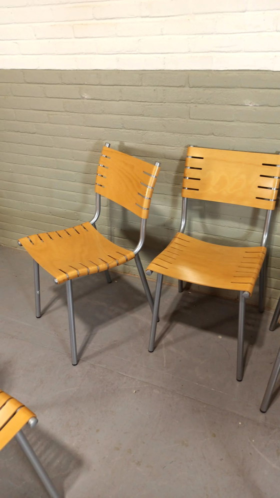 Image 1 of 5 Ruud Jan Kolkke Stoelen, Harvink 