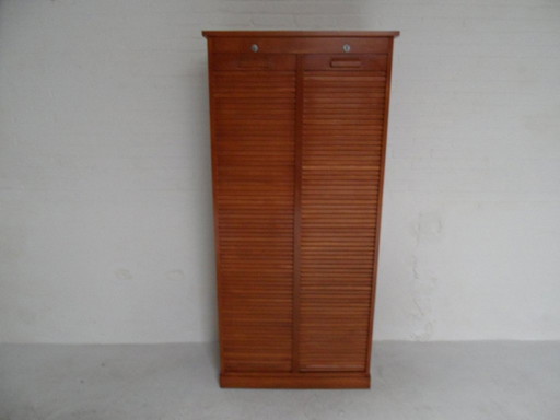 Vintage-Aktenschrank mit Fensterläden