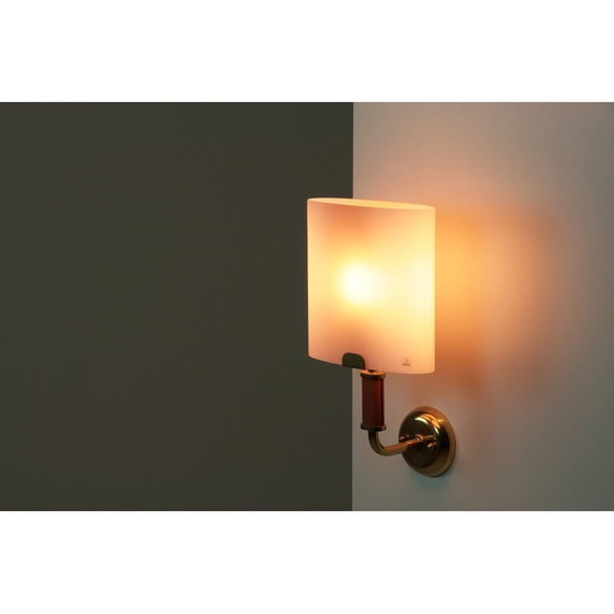 Image 1 of Paar Wandlampen aus Muranoglas von Vetri, Italien 1960