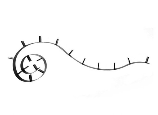 Kartell Bücherwurm Schwarz
