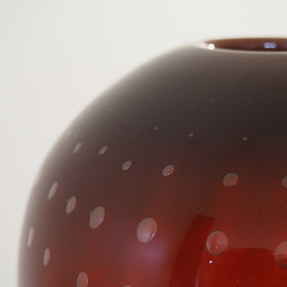 Image 1 of 1960S Mcm Signierte Murano Kugel Vase
