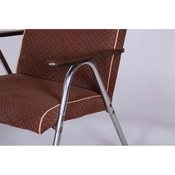 Image 1 of Vintage Bauhaus Sessel, Tschechien 1940er Jahre