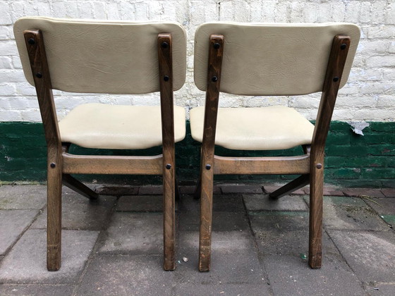 Image 1 of 2 Designstühle aus Eiche