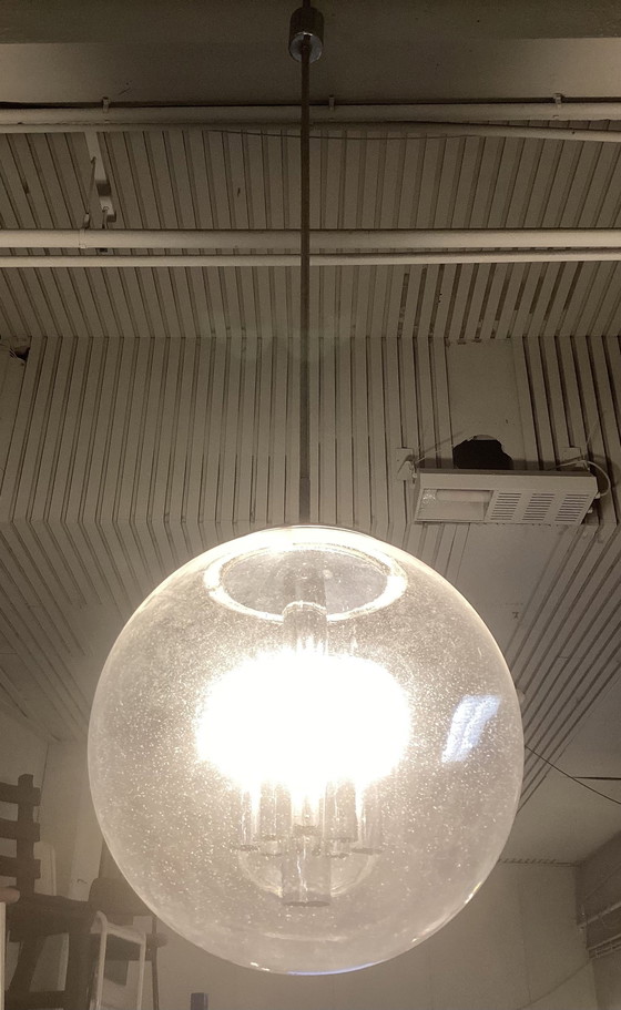 Image 1 of Große Glashütte Lampe Durchmesser 50Cm Vintage Globe