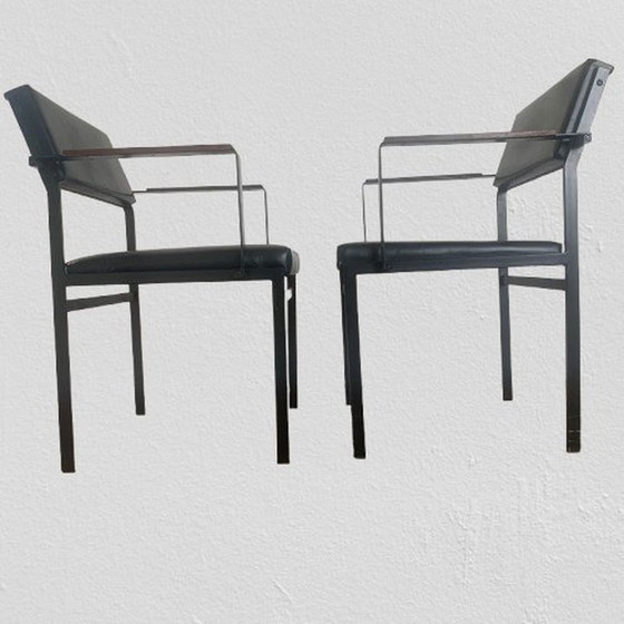 Image 1 of 3er Set FM17 Stühle von Cees Braakman für Pastoe