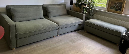 Bolia Malin 3-sitziges modulares Sofa und Pouf