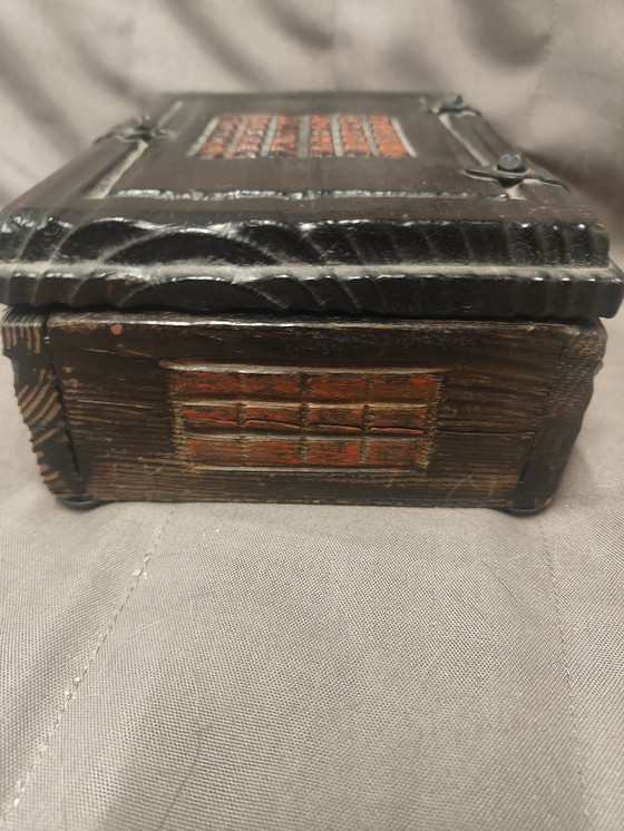 Image 1 of Vintage Schmuck Box On Wood