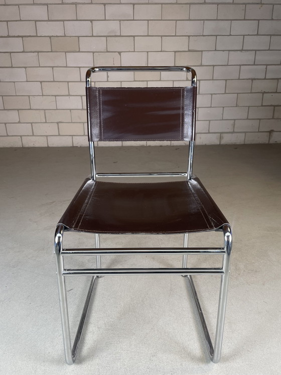 Image 1 of Vintage Stuhl mit Rohrgestell