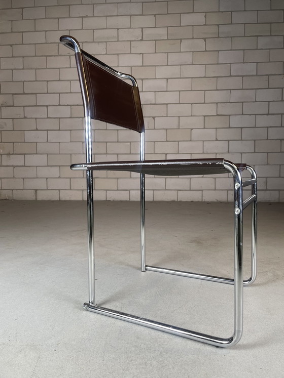 Image 1 of Vintage Stuhl mit Rohrgestell