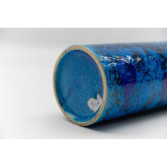 Image 1 of Vintage-Keramikvase mit Fischmotiv von Londi für Bitossi, 1960