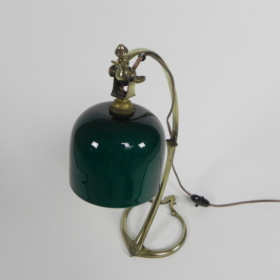 Image 1 of Arts And Crafts Schreibtischlampe W.A.S. Benson, 1920er Jahre