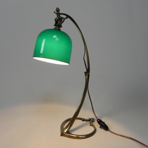 Image 1 of Arts And Crafts Schreibtischlampe W.A.S. Benson, 1920er Jahre