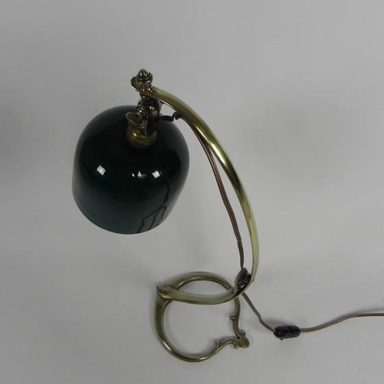 Image 1 of Arts And Crafts Schreibtischlampe W.A.S. Benson, 1920er Jahre