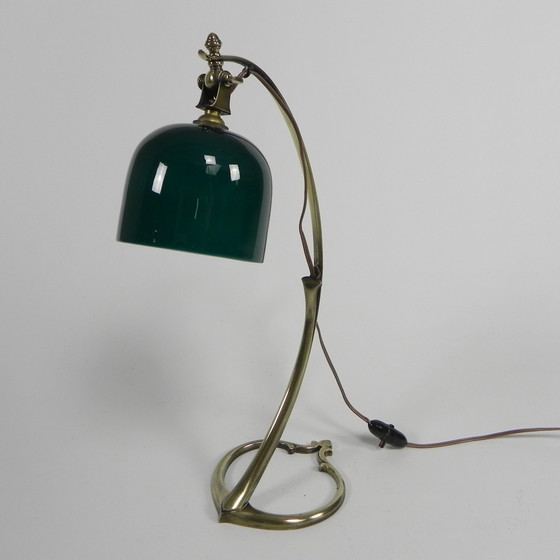 Image 1 of Arts And Crafts Schreibtischlampe W.A.S. Benson, 1920er Jahre