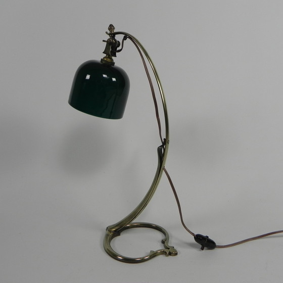 Image 1 of Arts And Crafts Schreibtischlampe W.A.S. Benson, 1920er Jahre