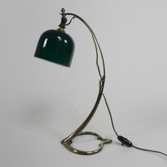 Image 1 of Arts And Crafts Schreibtischlampe W.A.S. Benson, 1920er Jahre