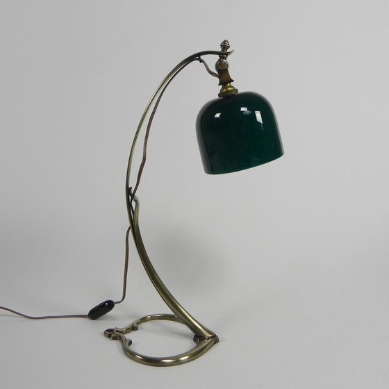 Image 1 of Arts And Crafts Schreibtischlampe W.A.S. Benson, 1920er Jahre