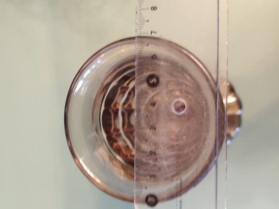 Image 1 of Sellerie Vase in zartrosa Glas