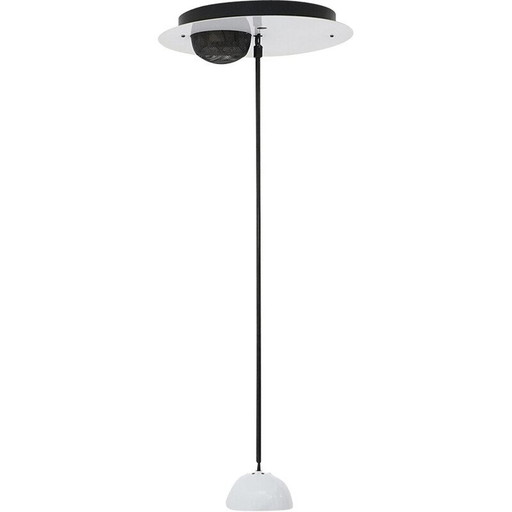 Ausziehbarer Metallkronleuchter "Alesia" von Carlo Forcolini für Artemide, Italien 1980