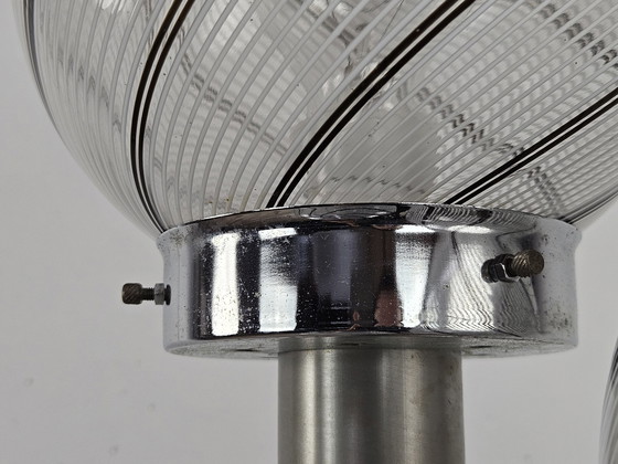 Image 1 of Muranoglas Wirbel Stehleuchte mit drei Lichtpunkten Mid Century 70S