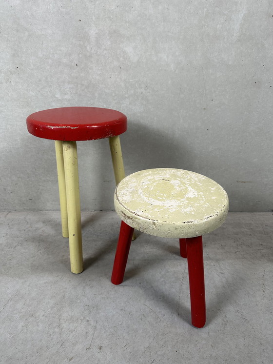 Image 1 of Pflanzentische/-hocker im Vintage-Stil