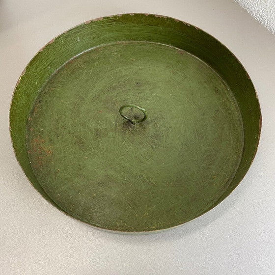 Image 1 of Vintage Schirmständer aus vergoldetem Metall von Li Puma, Italien 1950er Jahre