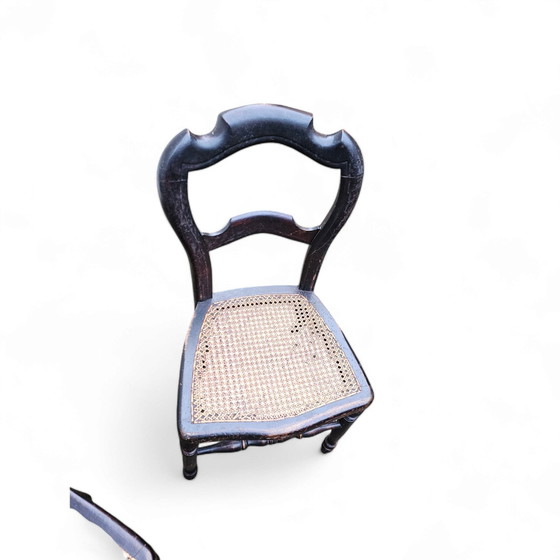 Image 1 of Napoleon Iii Stühle 19. Jahrhundert

Höhe 90
Breite 42
Tiefe 42
Sitzhöhe 47 Cm