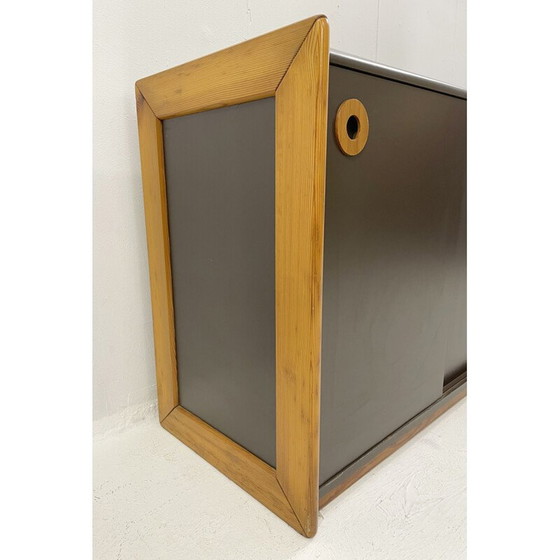 Image 1 of Mid-Century Holz-Lowboard, Italien 1970er Jahre