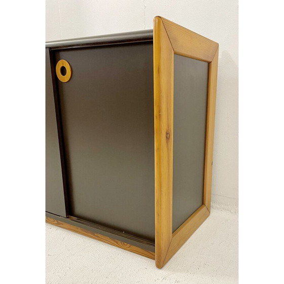 Image 1 of Mid-Century Holz-Lowboard, Italien 1970er Jahre