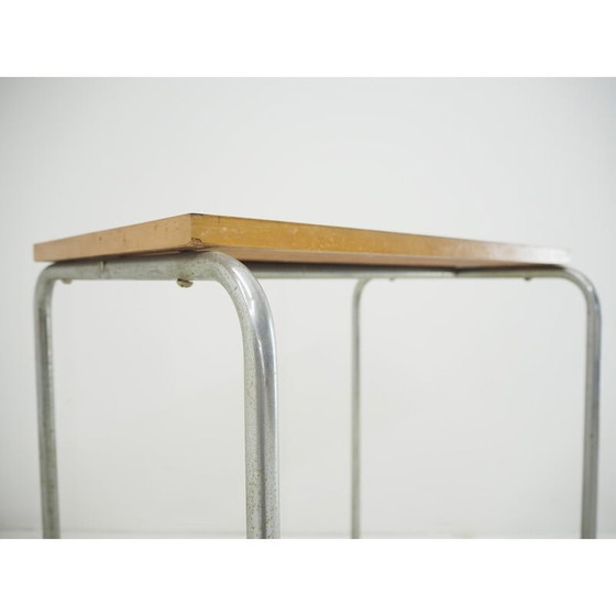 Image 1 of Mid Century Chrom Beistelltisch, 1960er Jahre