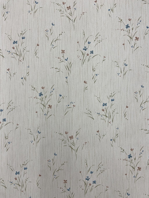 Vintage-Tapete | Retro | Floral | 7 Rollen