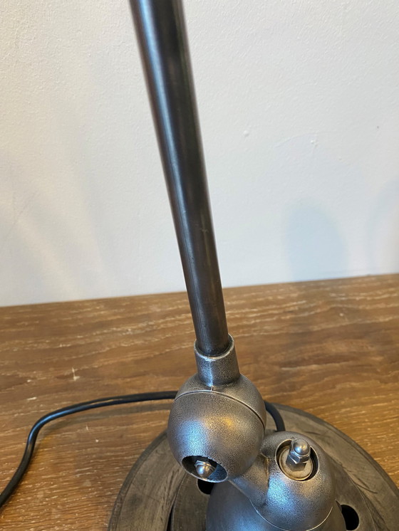 Image 1 of Lampe jieldé 2 Arme 40+25cm Graphit industriell Jean Louis Domecq 1950