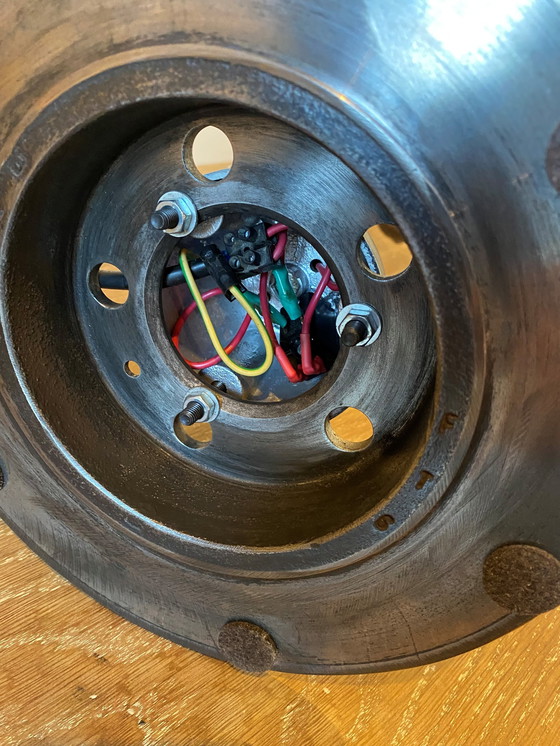 Image 1 of Lampe jieldé 2 Arme 40+25cm Graphit industriell Jean Louis Domecq 1950