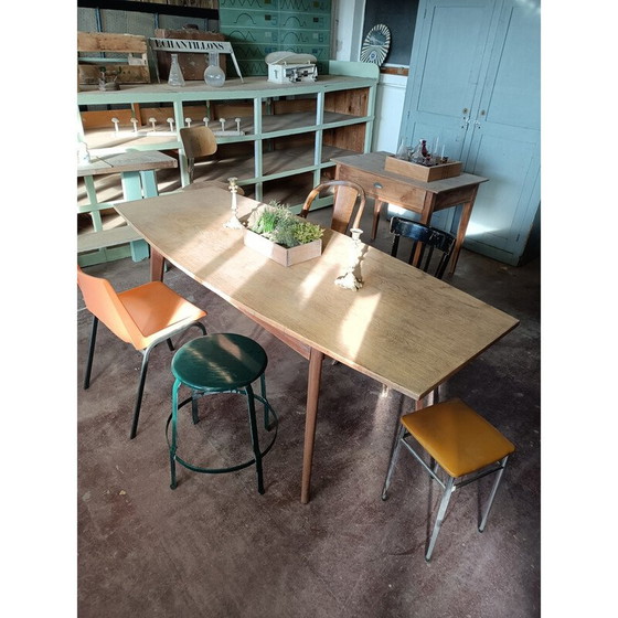 Image 1 of Skandinavischer Tisch aus Eiche im Vintage-Stil