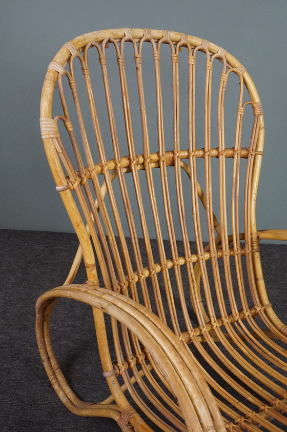 Image 1 of Vintage Rohé Noordwolde Rattan Sessel