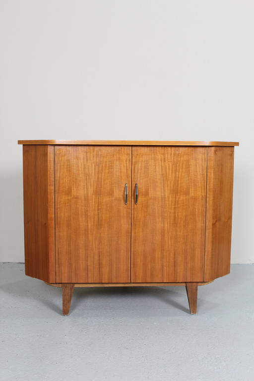 Vintage-Eckschrank, Audio-Möbel - 1960er Jahre