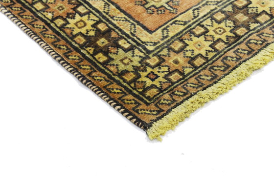 Image 1 of Perserteppich Alter Ghashghai Shiraz Nomaden Teppich 222 X 120 Cm