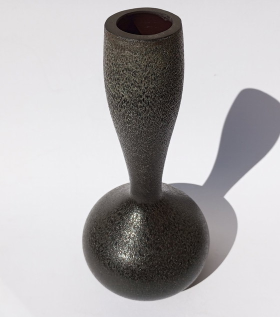 Image 1 of Einzigartig Selten Napoleone Martinuzzi Signiert Art-Deco Vase Venini Murano 1931