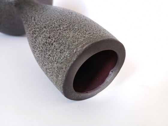 Image 1 of Einzigartig Selten Napoleone Martinuzzi Signiert Art-Deco Vase Venini Murano 1931