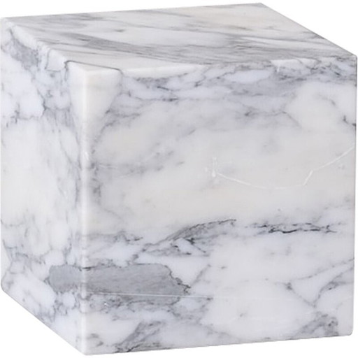 Quadratisches Objekt aus Marmor, Belgien 1970er Jahre